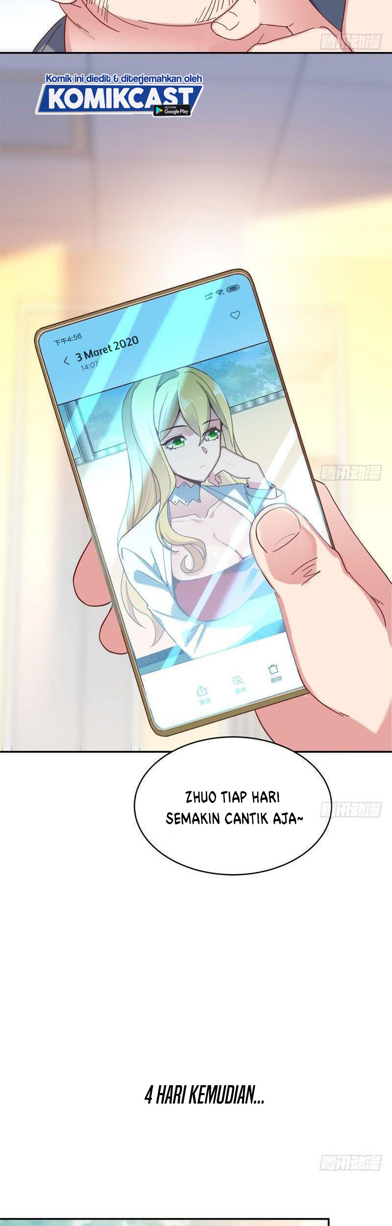 Carrying The Goddess Along Chapter 45 Gambar 8